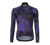AGU Flower Performance Women's Long-Sleeved Cycling Jersey - Purple Rain - L