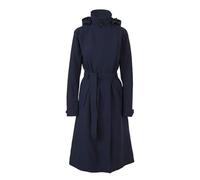 AGU Long Urban Trench Coat Jacket M Blue