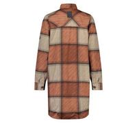Agu Oversized Rain Long Sleeve Shirt XL Cinnabar Check
