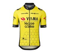 Agu Replica Visma | Lease A Bike 2024 Short Sleeve Jersey Yellow M Men