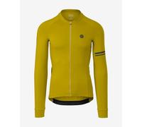 Agu Solid Jersey Performance Long Sleeve Jersey Greenish Yellow - L