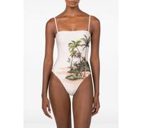Agua By Agua Bendita Durazno Arena swimsuit - White XS-S-M-L