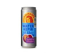 Agua De Madre Agua de Madre Passion Fruit & Raspberry Water Kefir Can 330ml