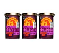 Agua de Madre Remedio Blackcurrant & Ginger Fermented Tea, 3 x 250ml Jars