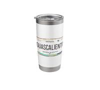 Aguascalientes México License Plate Mexican Travel Vacation Stainless Steel Insulated Tumbler