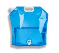 Aguhus Camping Water Jug 10L/2.2Gallon, Water Storage Containers with Spigot, Reusable BPA Free Plastic Flasks for Outdoor Hiking, Travel and Emergency & Water Storage Containers (Blue, 10L)