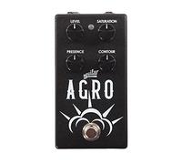 Aguilar AGROV2 Bass Overdrive Pedal - Schwarz, Minimalist, Analog Signal Format, Hyper-aggressive Tone Without Losing Low End