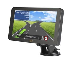 Aguri World Motorhome & Caravan RV760 motorhome & caravan sat nav with 7" LCD, built-in Wi-Fi and full UK & European mapping