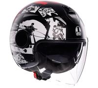 AGV AGV - Helmet Eteres History Matt Black / White / Red XS