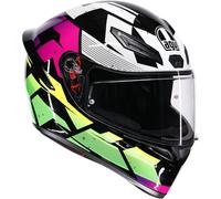 AGV AGV - Helmet K1 S Punkpulse Black / Purple / Lime XL