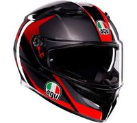 AGV AGV - Helmet K3 MPLK Striga Black / Grey / Red XL