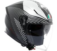 AGV AGV - Helmet K5 Jet Evo Control Matt Black / White S