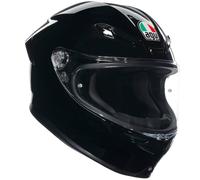 AGV - K6 S AGV E2206 MPLK, Full-face Motorcycle Helmet, Unisex, Black, S