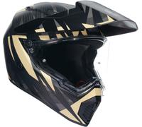 AGV AX-9 Steppa 06 Helmet, black-beige, size XS for Men