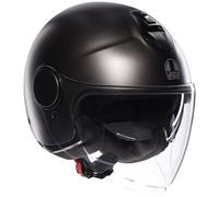 AGV Eteres Urban Jet Motorcycle Motorbike Helmet - Mono Matt Asfalto Grey