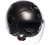 AGV Eteres Urban Jet Motorcycle Motorbike Helmet - Mono Matt Asfalto Grey