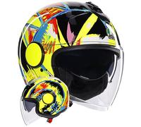 AGV Eteres Rossi Winter Test 2019 Jet Helmet, multicolored, size S for Men