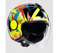 AGV Etres E2206 Rossi Winter Test 2019 Jet Helmet Size M, Multi-Colored