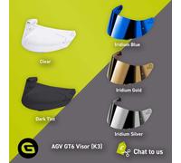 Agv Gt6-1 Mplk Screen Silver XS-L