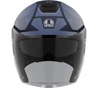 AGV Irides Trieste Jet Helmet, grau/blau, L (59/60)