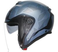 AGV IRIDES TRIESTE Jethelm matt blau-grau XS