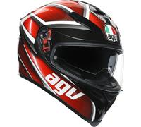 AGV K-5 S Tempest Helmet, black-red, size XS