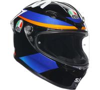 AGV K-6 S Marini Sky Racing Team 2021 Helmet, black-blue, size XL for Men