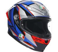 AGV K-6 S Slashcut Helmet, black-red-blue, size XL