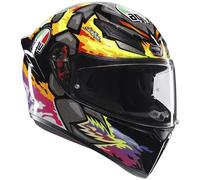 AGV K1 S Bezzecchi, full face helmet S Black/Grey/Yellow/Pink