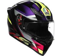 AGV K1 S Fastlap Helmet, black-purple, size XL for Men