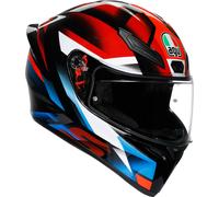 AGV K1-S MOTORCYCLE MOTORBIKE FASTLAP - BLACK/RED/BLUE