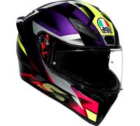AGV K1 S Fastlap S26, full face helmet M Black/Purple/Pink