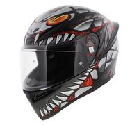 AGV K1 S helmet Lyzard matt black grey red