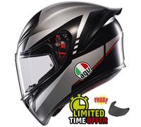 AGV K1-S Lap - Free Dark Visor Motorcycle Motorbike Helmet