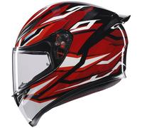 AGV K1-S - Lion Black / Red / White Motorcycle Helmet