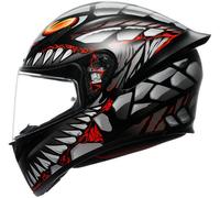 Full-Face Helmet AGV K1 S Lyzard Matt Black/Grey/Red