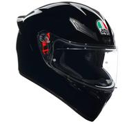AGV K1-S Plain Motorcycle Helmet Road Legal 22.06 Track Legal Lid Black White