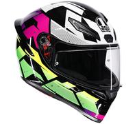 AGV AGV - Helmet K1 S Punkpulse Black / Purple / Lime XL