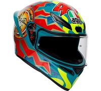 AGV K1 S Rossi Mugello 1999 S26, full face helmet M Light Blue/Red/Neon-Yellow