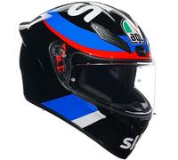 AGV K1-S Sky Racing Team Full Face Motorcycle Motorbike Helmet - Black / Red