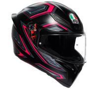 AGV K1-S Sling Full Face Motorcycle Helmet Track Race Motorbike Lid Black Red