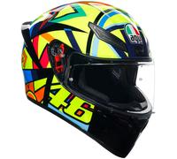 AGV K1 S Soleluna 2017 S26, full face helmet L Black/Neon-Yellow/Blue/Red