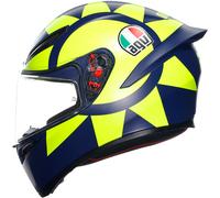 AGV K1 S Soleluna 2018, full face helmet XXL Matt Dark Blue/Neon-Yellow
