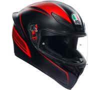 AGV K1 S Warmup, full face helmet XS Matt Black/Red