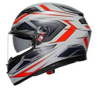 AGV K3 2.6 Space Full-Face Helmet Matt/White/Red/Blue XS
