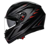 AGV K3 2.6 Syth Full-Face Helmet Black/Red 61