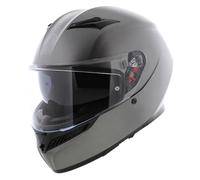AGV - K3 E2206 MPLK, Full-face ECE Motorcycle Helmet with Spoiler and Scratch Resistant UV Visor, with Interphone Ready, Mono Matt Luna Grey, Unisex, L