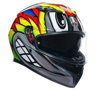 AGV AGV - Helmet K3 MPLK Birdy 2.0 Grey / Yellow / Red XS