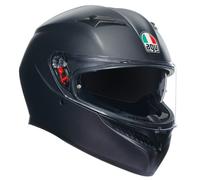 AGV K3 Full Face ECE 22.06 Motorcycle Motorbike Helmet - Matt Black