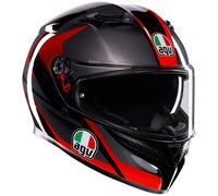 AGV K3 ECE 22.06 Striga - Matt Black / Grey / Red